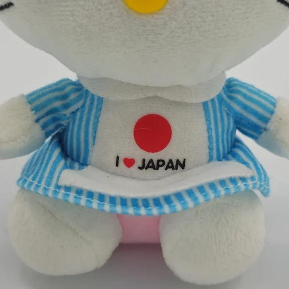 Hello Kitty I Love Japan Red Cross Nurse Plush Sanrio TY - Picture 4 of 9